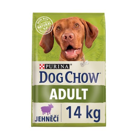 Purina Dog Chow Adult jehněčí 14 kg (POŠKOZENÝ OBAL, váha 12,2 kg)