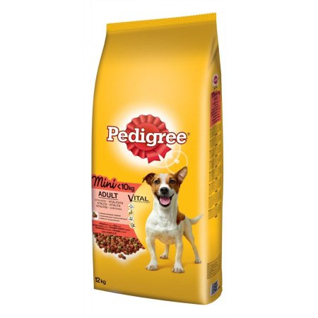 PEDIGREE granule Small dog hovězí & zelenina 12 kg (POŠKOZENÝ OBAL)