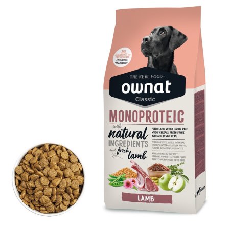 OWNAT CLASSIC MONOPROTEIC DOG Lamb 12kg