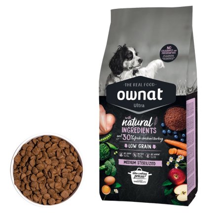 OWNAT ULTRA DOG Medium Sterilized 14kg