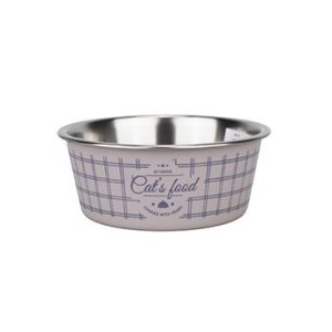 Miska nerez kočka FOOD CAT 400ml růžová Zolux
