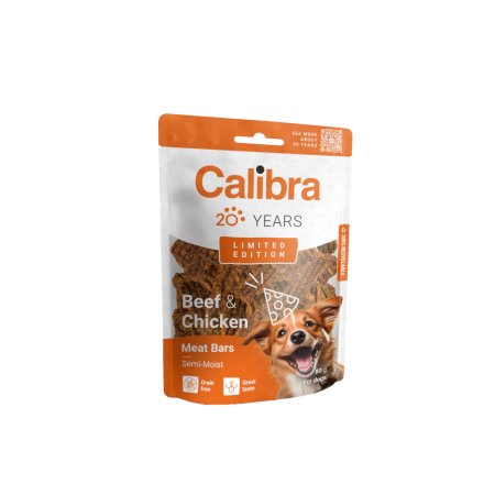 Calibra Dog Limited Edition Beef&Chicken Bars 80g