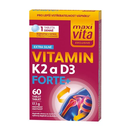 Vitar Maxi Vita Vitamin K2 + D3 forte+ 60 tablet