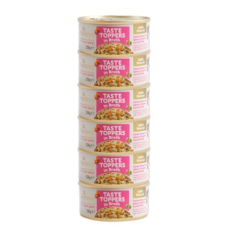 Applaws konzerva Dog Taste Toppers Broth Kuře s lososem 6x156g DMT 12/24