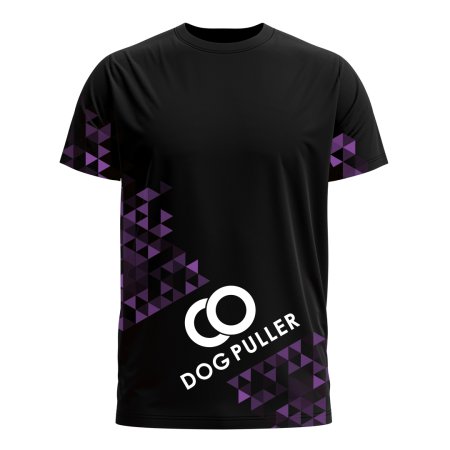 Dog Puller triko černé unisex M
