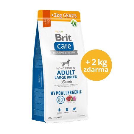 Brit Care Dog Hypoallergenic Adult Large Breed 12 + 2 kg