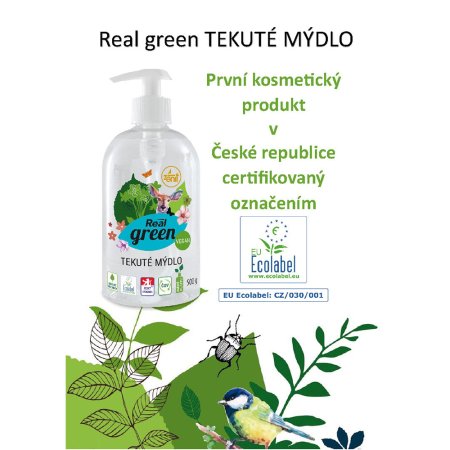 Real Green tekuté mýdlo 500 g