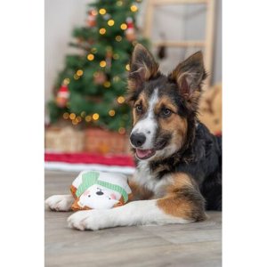 Trixie Xmas Bear - medvídek 20 cm, hračka pro psy, se zvukem, plyš