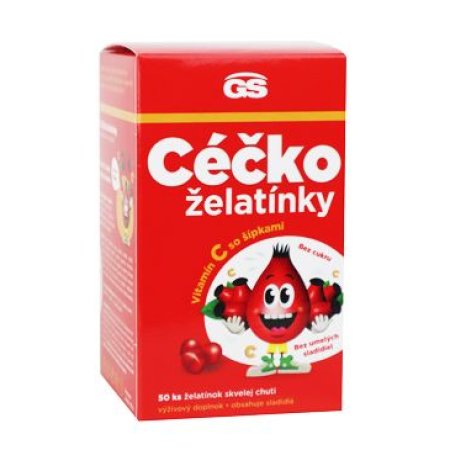 GS Céčko želatinky bez cukru VEGANSKÉ 50ks