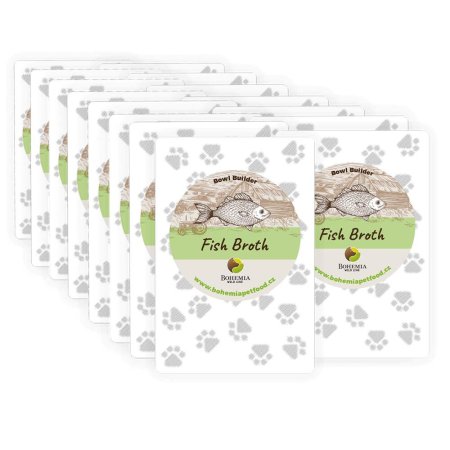 Bohemia Pet Food Wild Fish Broth Box 15 ks/100 ml