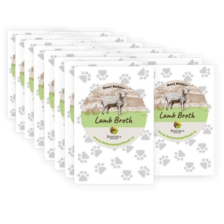 Bohemia Pet Food Wild Lamb Broth Box 15 ks/100 ml