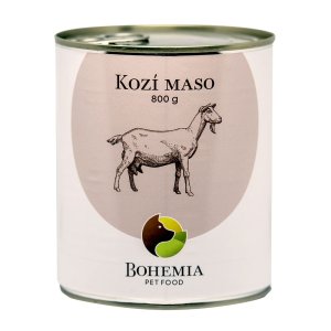 Bohemia Pet Food Kozí maso ve vlastní šťávě 800 g