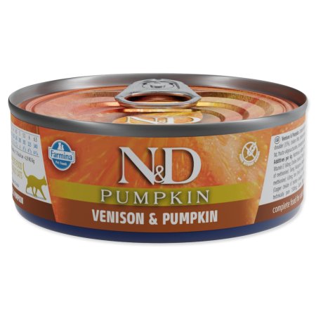 Konzerva N&D Cat Venison & Pumpkin 70g