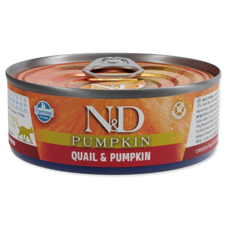 Konzerva N&D Cat Quail & Pumpkin 70g