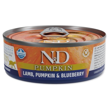 Konzerva N&D Cat Lamb, Pumpkin & Blueberry 70g