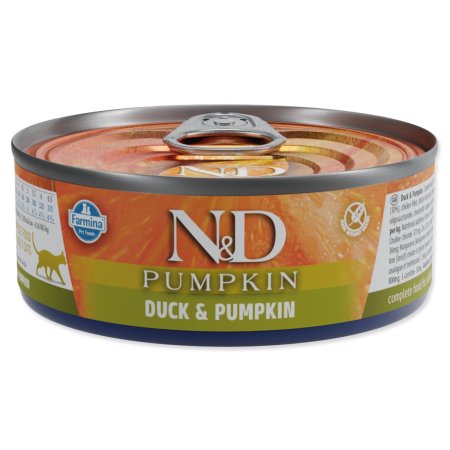 Konzerva N&D Cat Duck & Pumpkin 70g