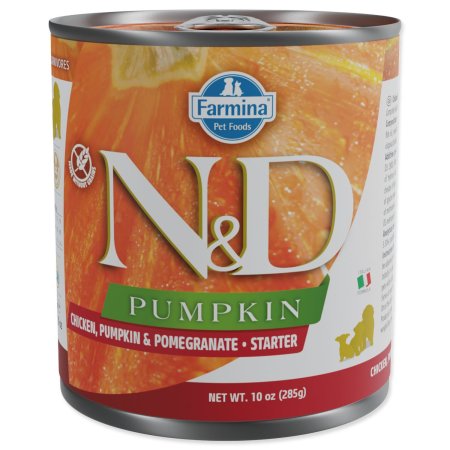 Konzerva N&D Puppy Starter Chicken, Pumpkin & Pomegranate 285g