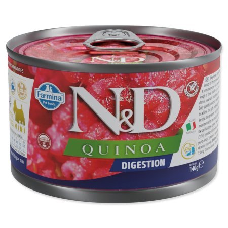 Konzerva N&D Dog Quinoa Digestion 140g