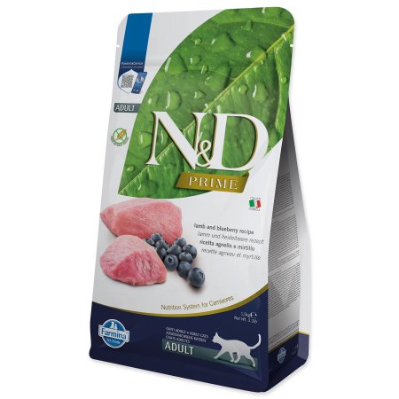 Krmivo N&D Cat Prime Lamb & Blueberry 1,5kg