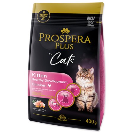 Krmivo Prospera Plus Kitten Chicken Healthy Development 0,4kg