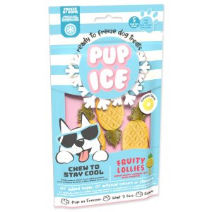 Pochoutka Pup Ice chladící s ananasem 3ks 90g