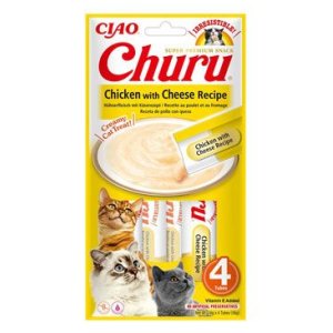 Pochoutka Churu kuře se sýrem 4x14g