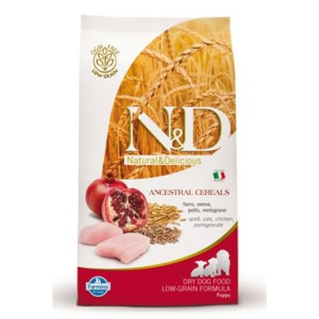 N&D Low Grain DOG Puppy Chicken & Pomegranate 2,5kg (EXPIRACE 10/2024)