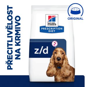 Hill’s Prescription Diet Canine z/d Ultra Allergen Free 3 kg (POŠKOZENÝ OBAL)