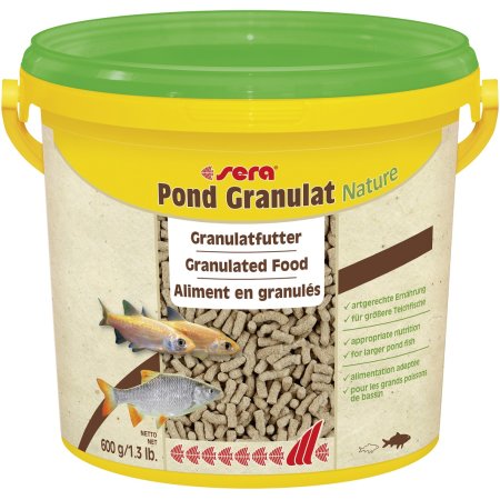 Sera Pond Granulat Nature 3800 ml / 600 g (EXPIRACE 08/2024)