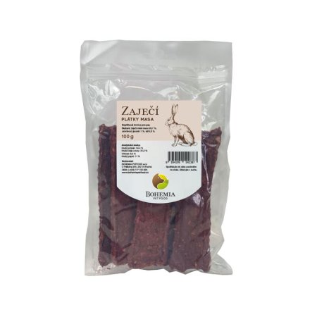 Bohemia Pet Food Zaječí plátky 100 g