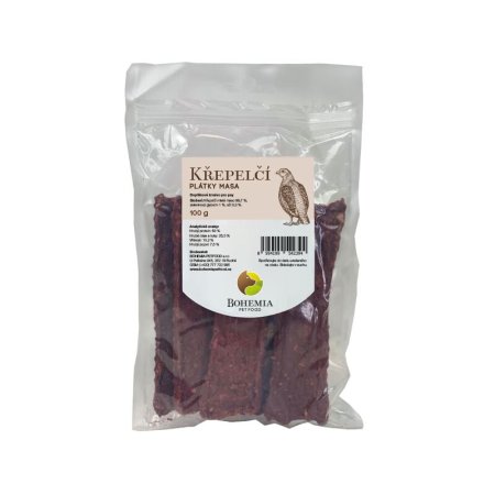 Bohemia Pet Food Křepelčí plátky 100 g
