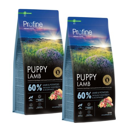 Profine Dog Dry Puppy Lamb 24kg