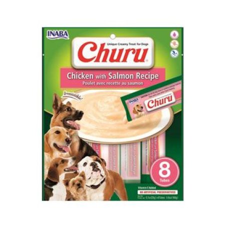 Churu Dog Chicken with Salmon 8x20g (EXPIRACE 10/2024)