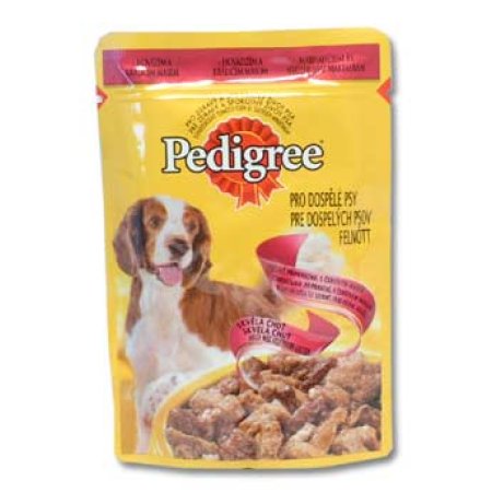 PEDIGREE kapsička Adult hovězí + jehně ve šťávě 100 g (EXPIRACE 09/2024)