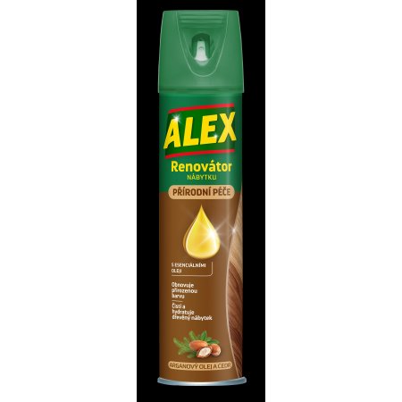 ALEX aerosol renovátor nábytku arganový olej a cedr 400ml