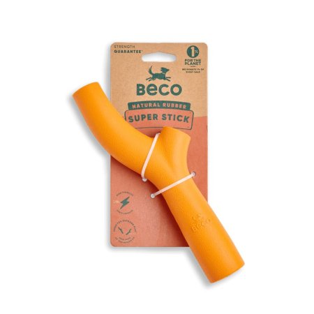 Beco Super Stick Hračka pro psy oranžová 22cm