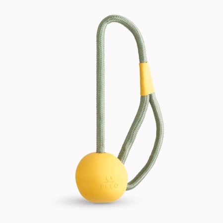 Beco Slinger Ball Hračka pro psy žlutá 46cm