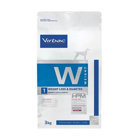 Virbac VET HPM Dog Weight Loss & Diabetes - W1 3kg