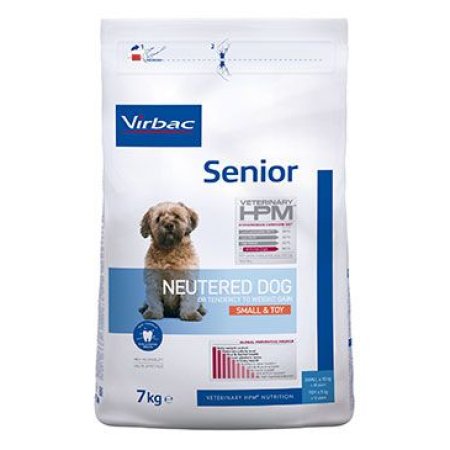 Virbac VET HPM Senior Neutered Dog Small & Toy 7kg