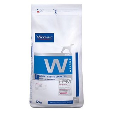 Virbac VET HPM Dog Weight Loss & Diabetes - W1 12kg