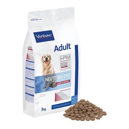 VET HPM Adult Dog Neutered Large & Medium 12kg