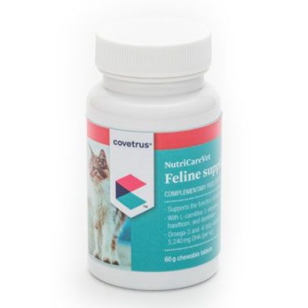 NutriCareVet Cardiac support Feline 80tbl CVET