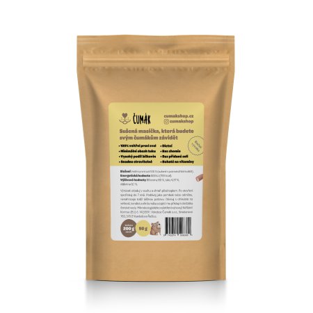 Čumák 100 % Kuřecí stripsy 50 g
