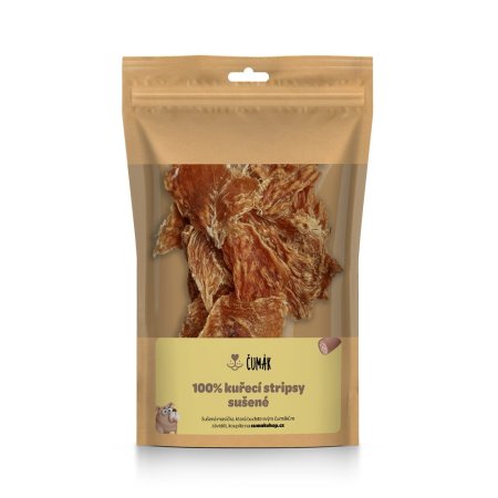 Čumák 100 % Kuřecí stripsy 50 g