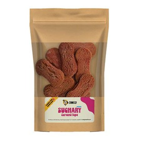 Dingo Suchary červená řepa 250 g