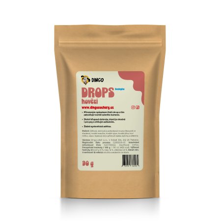 Dingo Drops hovězí 90 g