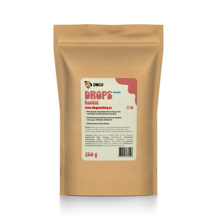 Dingo Drops hovězí 250 g