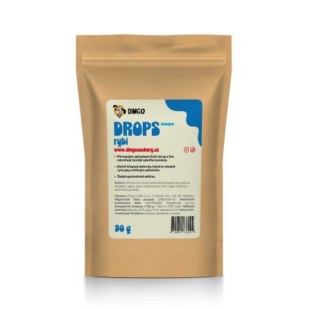 Dingo Drops rybí 90 g