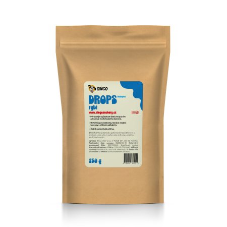 Dingo Drops rybí 250 g