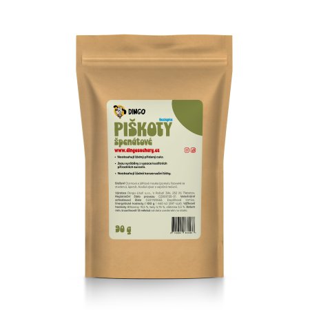 Dingo Piškoty špenátové 90 g